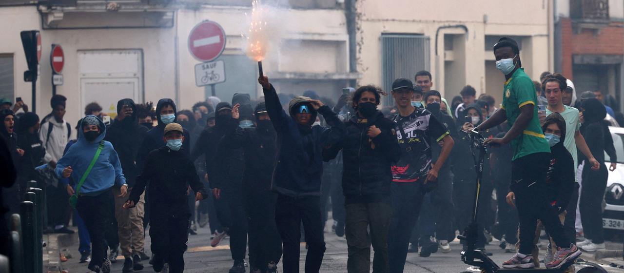 Fortsetzung der Schulproteste in Frankreich ohne Gewalt