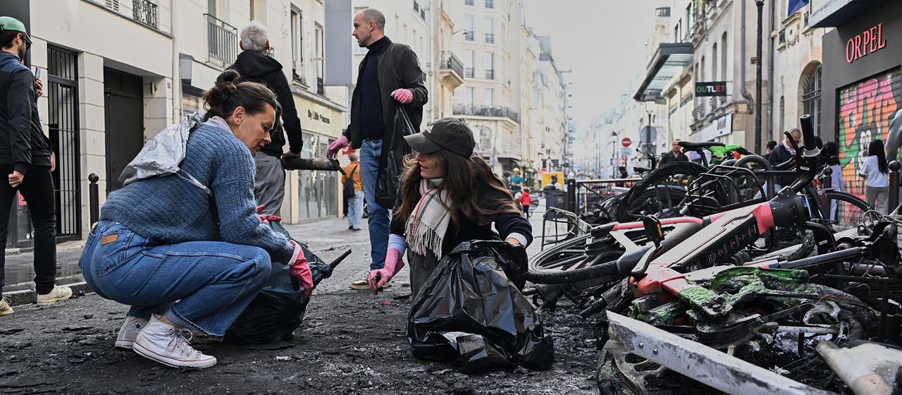 Ausschreitungen und politische Unruhen in Frankreich – Maßnahmen nach heftigen Protesten