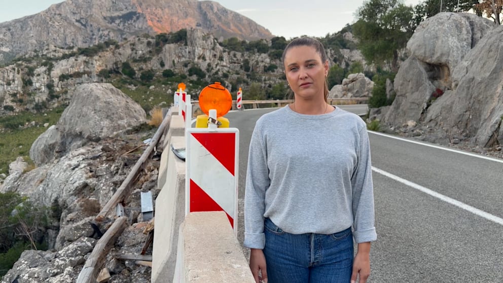Unfallrekonstruktion von Klaus Rader auf Mallorca
