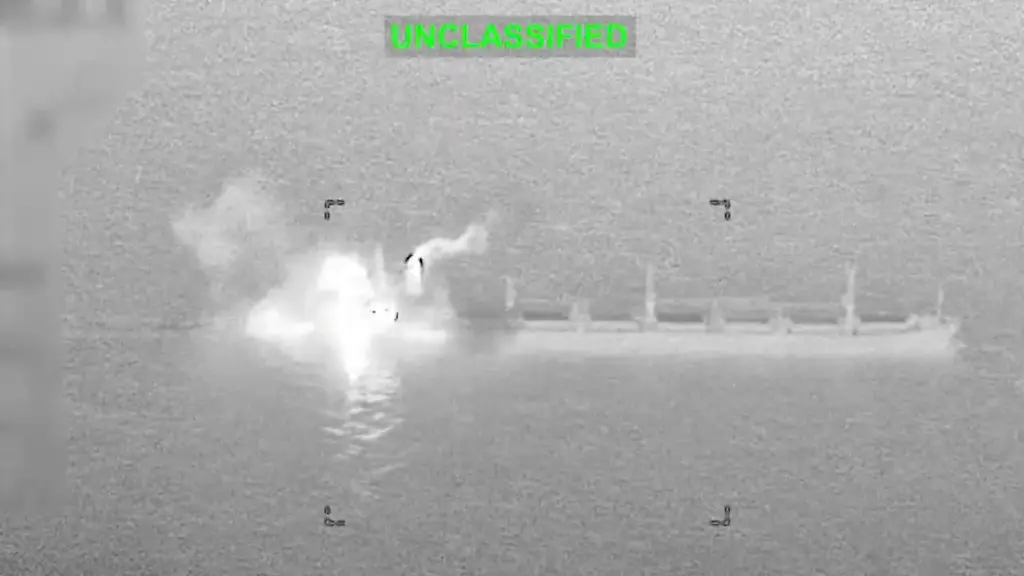 US-Militär stoppt Frachtschiff im Golf von Oman