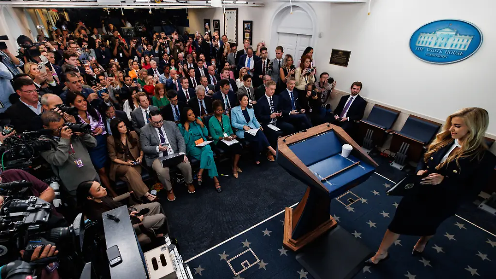 Trump plant Umgestaltung des Presseraums im Weißen Haus