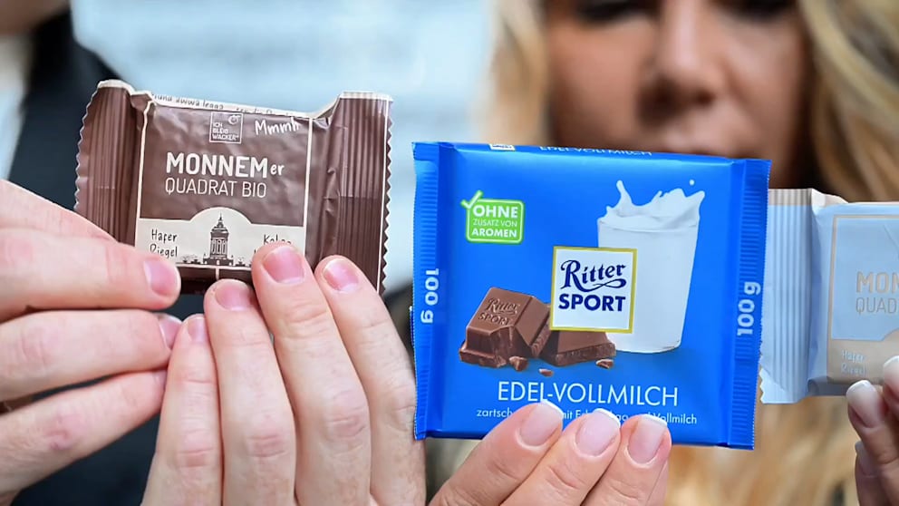 Gericht unterstützt Ritter Sport im Rechtsstreit um Quadrat-Haferriegel