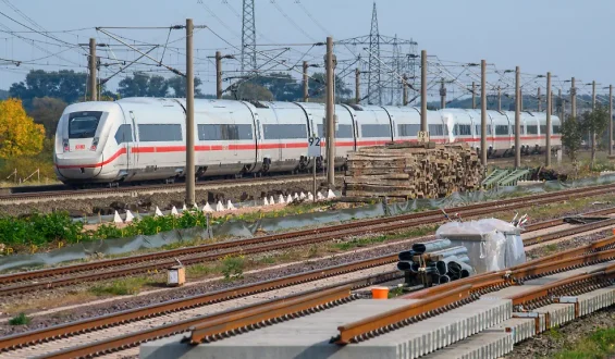 Koalition unterstützt Bahn-Neubau zwischen Hamburg und Hannover