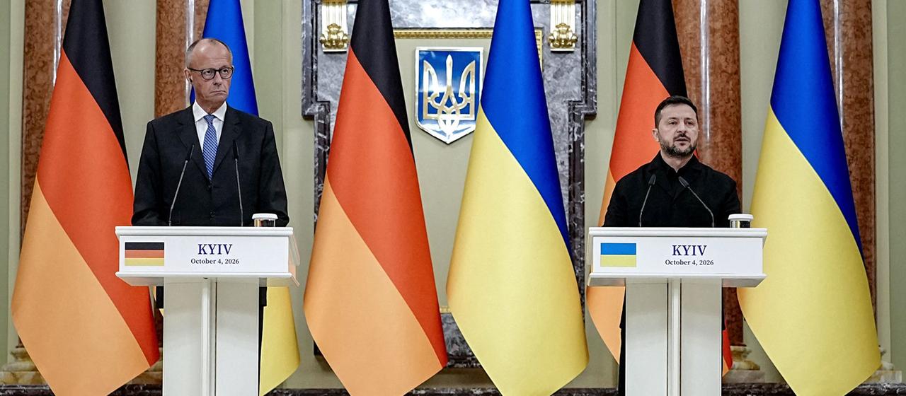Bundeskanzler Merz verspricht Ukraine umfassende Unterstützung