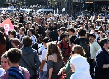 Die Eskalation der Schülerproteste in Frankreich