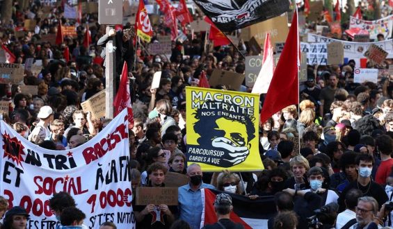Französische Schülerproteste für bessere Bildungsbedingungen