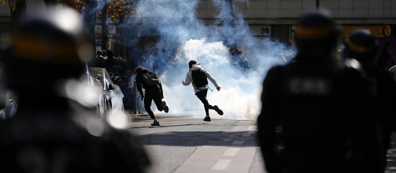Schülerproteste in Frankreich: Mehr als 5.000 Festnahmen
