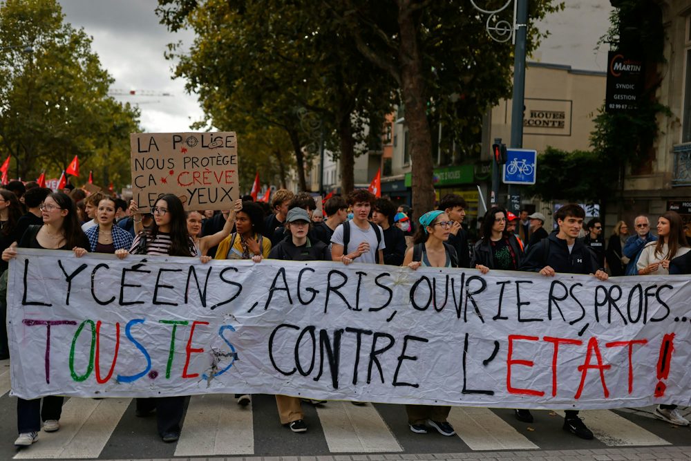 Schülerproteste in Frankreich inspirieren deutsche Jugend