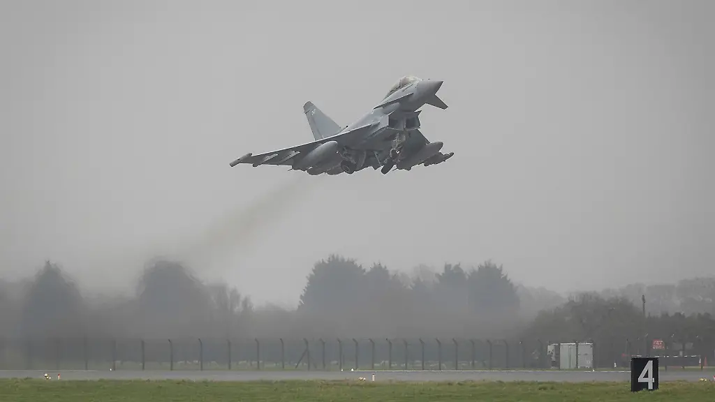 Britische Eurofighter schützen Saudi-Arabien